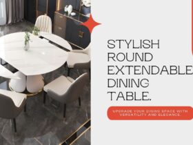 Round Extendable Dining Table